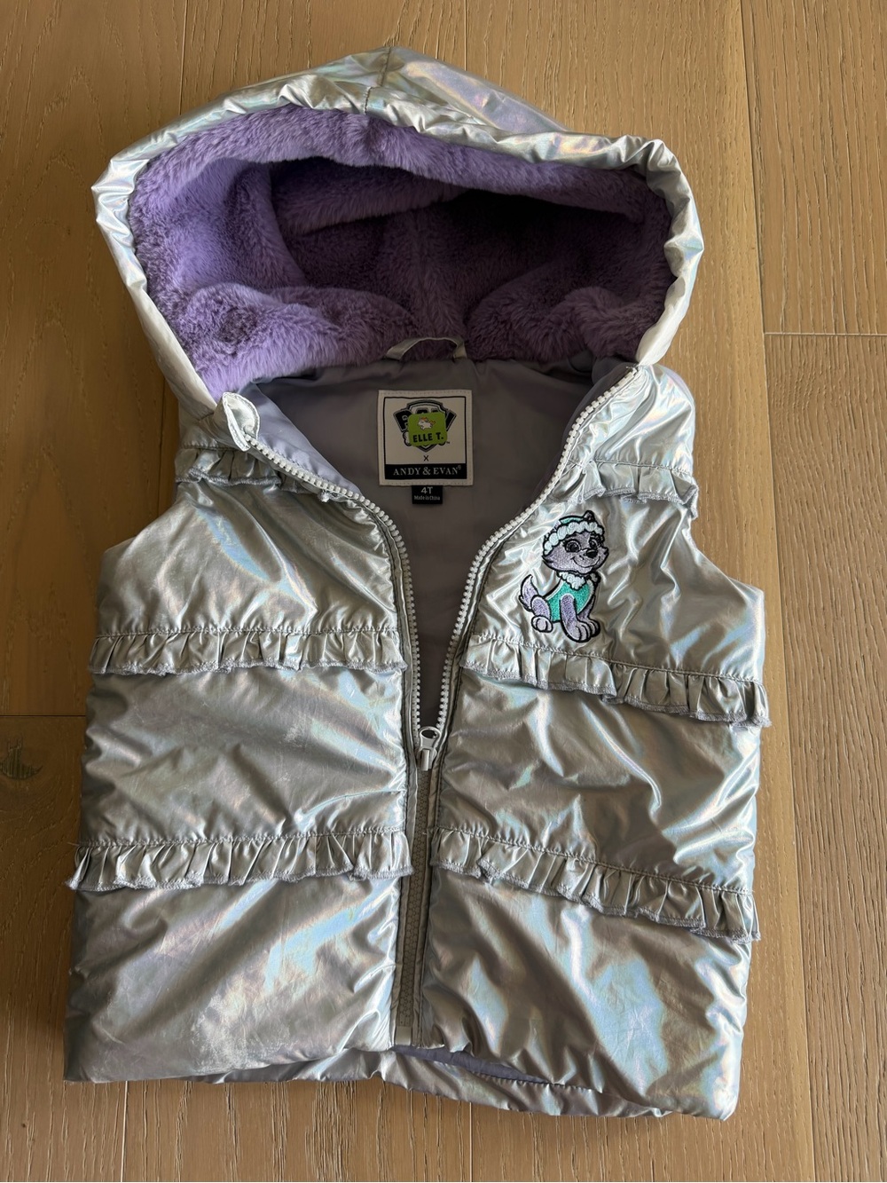Andy & Evan Hooded Puffer Vest 4T